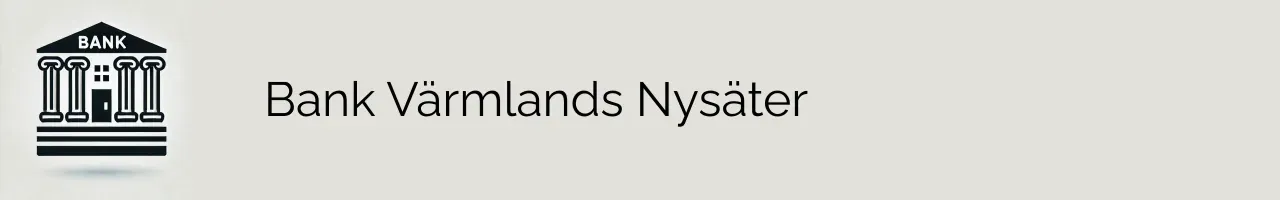 Bank Värmlands Nysäter